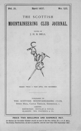 SMCJ Number 123 - Vol 21 - Apr 1937 cover